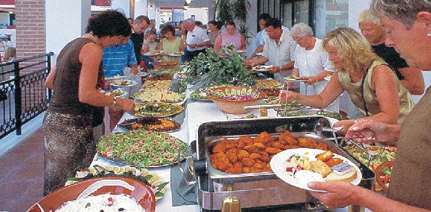 BBQ buffet